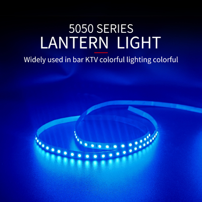 Luces de tira blancas calientes del alambre de cobre LED de placa de cobre de la tira de SMD los 5m 12v 5050 LED