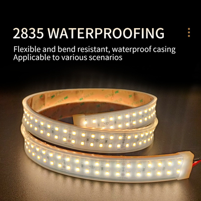 Tira de goteo SMD 2835 Tira de LED Cinta flexible para exteriores a prueba de agua