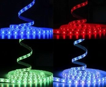 Luz de tira de emisión cambiable del color SMD 5050 LED 100000 horas que trabajan curso de la vida