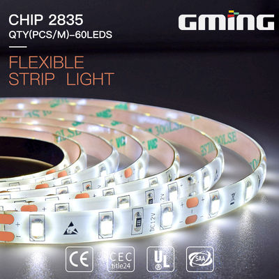 Lámpara plegable de la cuerda de la decoración de la luz de tira de SMD 3528 LED 60 LED M DC 24V LED
