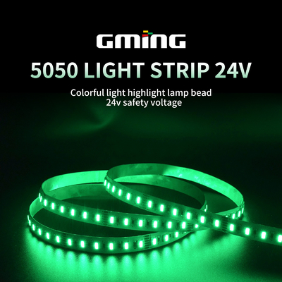 Luz de tira colorida del RGB SMD 5050 LED flexible para la vitrina/las escaleras de la barra