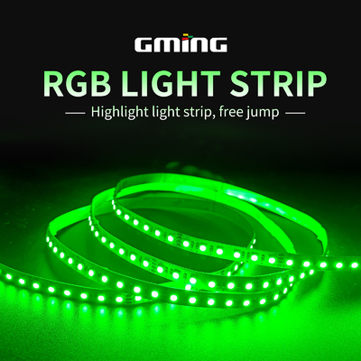 Prenda impermeable del RGB IP65 de la luz de tira del bajo voltaje SMD 5050 LED con la vivienda de aluminio