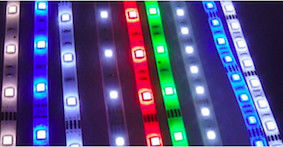 lámparas 120 LED del paisaje de la luz de tira de 12V 24V 3528 Smd Dimmable LED/anchura del PWB de M 8m m