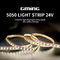 Luz de tira flexible de RGB SMD 5050 LED IP20 Ángulo de haz de 120 grados